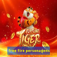 free fire personagens